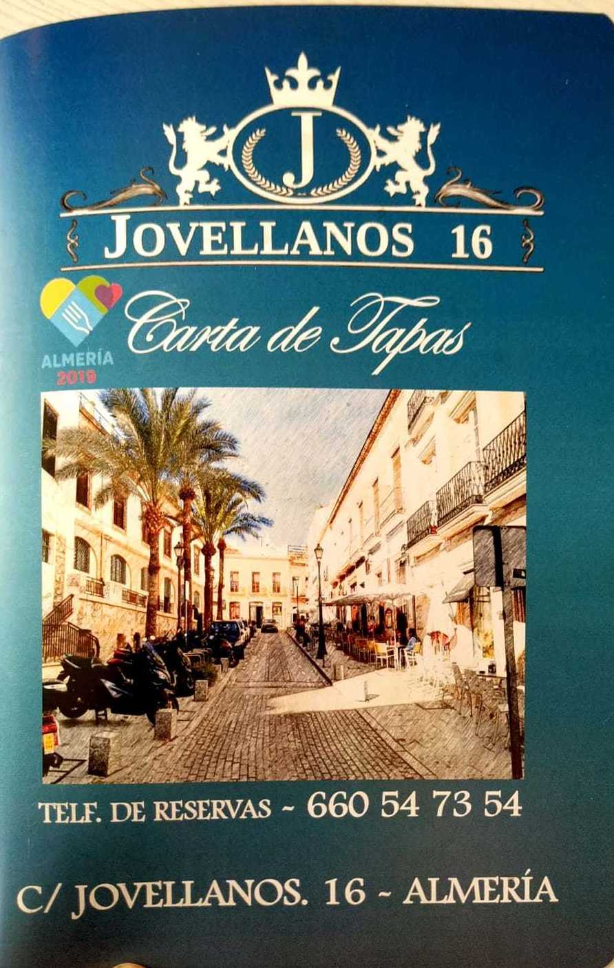 Tapas: Carta de Jovellanos 16 Tapas: Carta de Jovellanos 16