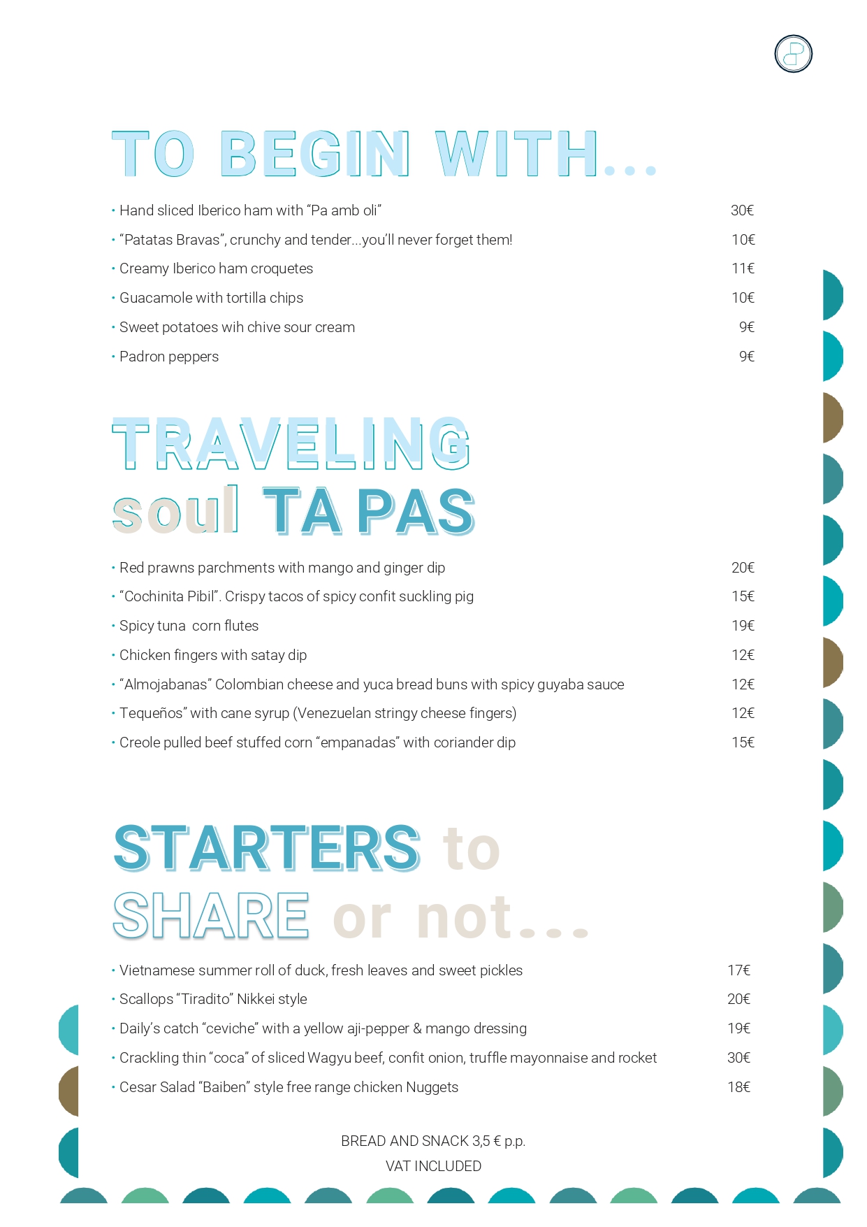 Carta en inglés: Menú de Baiben Restaurant Carta en inglés: Menú de Baiben Restaurant