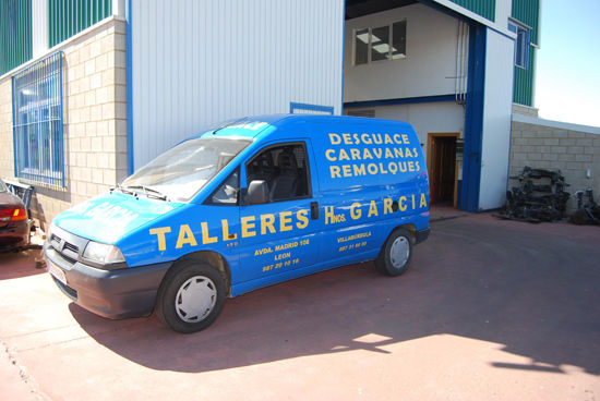 Desguace, caravanas y remolques