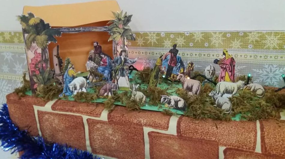 Decoración de Navidad hecha por nuestros mayores