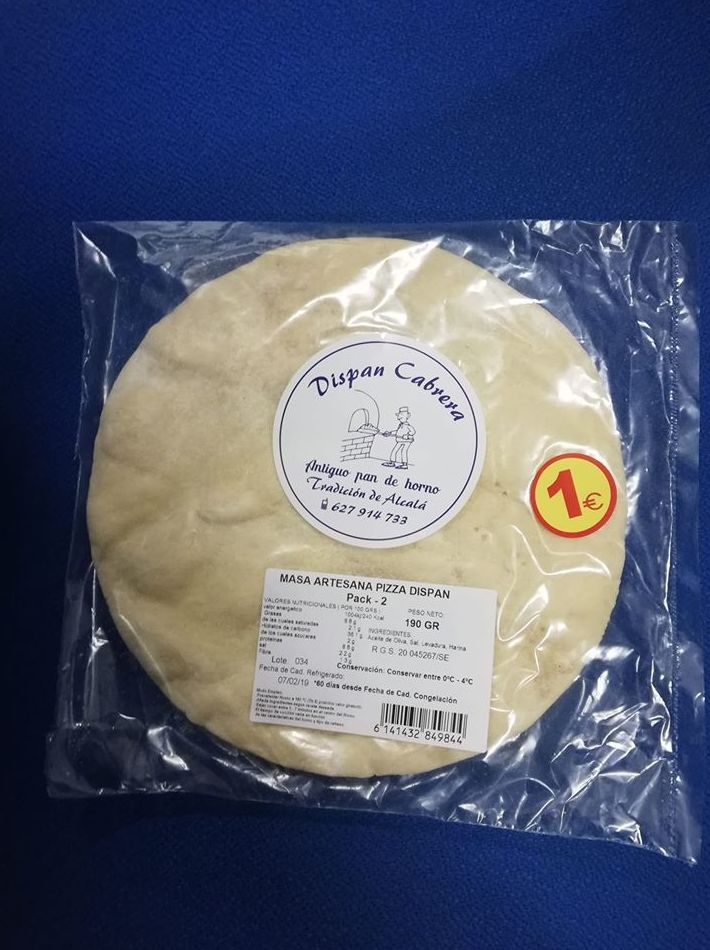 Bases para pizzas: Productos de jose antonio cabrera Bases para pizzas: Productos de jose antonio cabrera