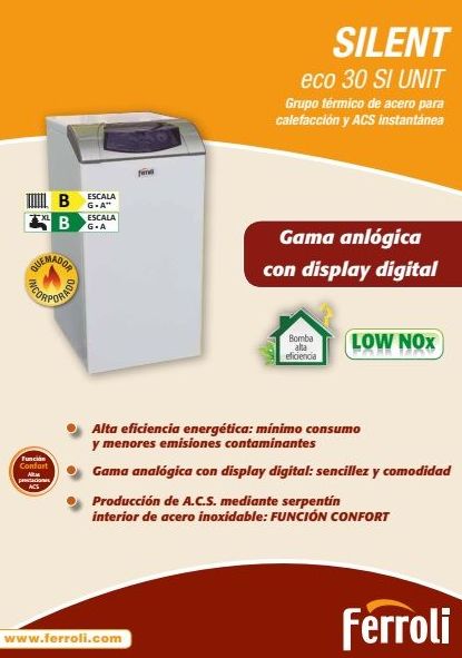 FERROLI SAILENT ECO 30 SI UNIT FERROLI SAILENT ECO 30 SI UNIT