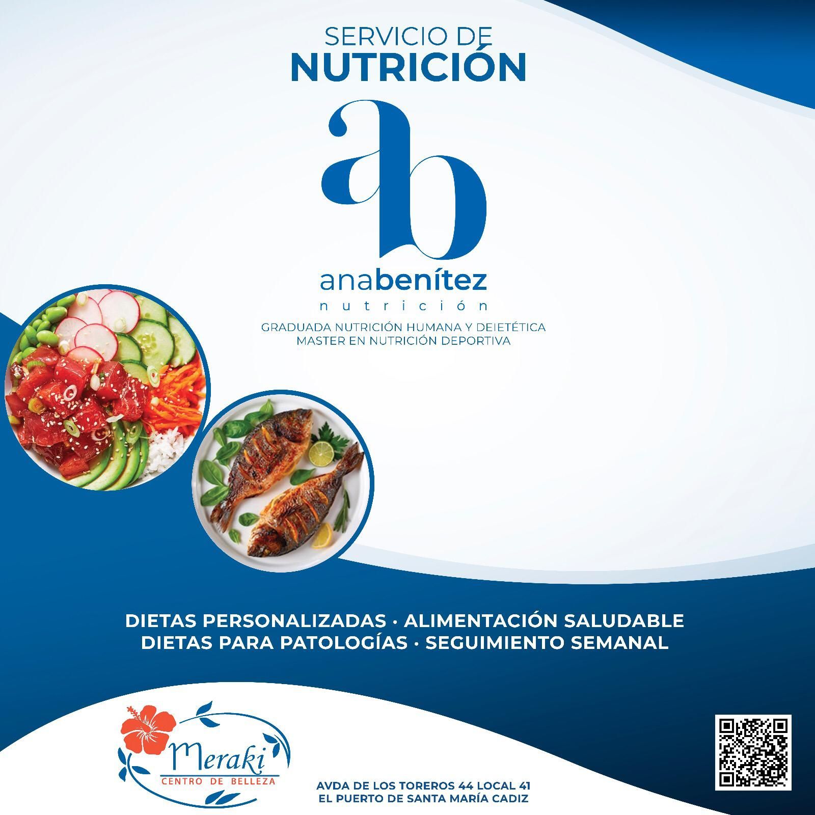 Servicio de Nutrición y dietética en Meraki Belleza Servicio de Nutrición y dietética en Meraki Belleza
