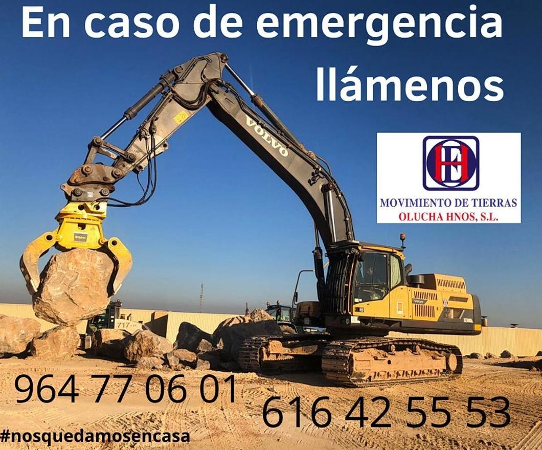 Emergencias Movimiento de Tierras Olucha Hnos: Servicios de Movimiento de Tierras Olucha Hnos.,S.L. Emergencias Movimiento de Tierras Olucha Hnos: Servicios de Movimiento de Tierras Olucha Hnos.,S.L.