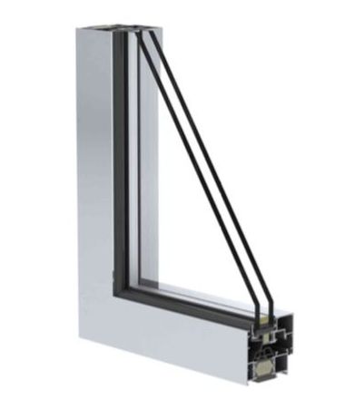 Perfil ventana hoja oculta. Cristalería Formas Perfil ventana hoja oculta. Cristalería Formas