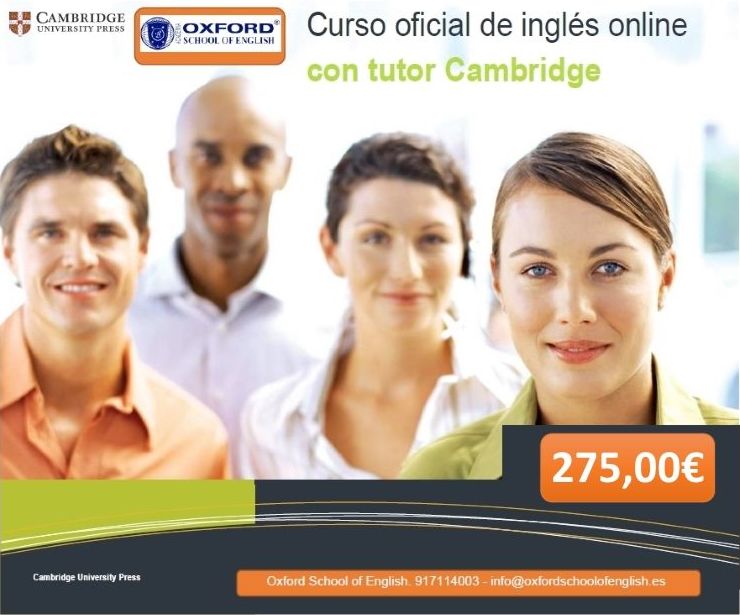 ENGLISH ONLINE FOR ADULTS A1-C1: Cursos de Oxford School of English ENGLISH ONLINE FOR ADULTS A1-C1: Cursos de Oxford School of English