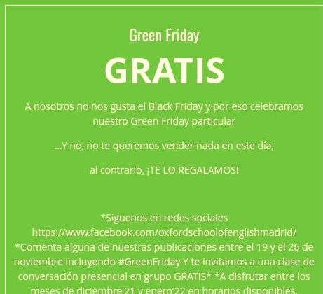 Green Friday