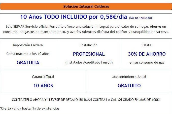 Contratos de Mantenimiento: Catálogo de Seimar Confort Contratos de Mantenimiento: Catálogo de Seimar Confort