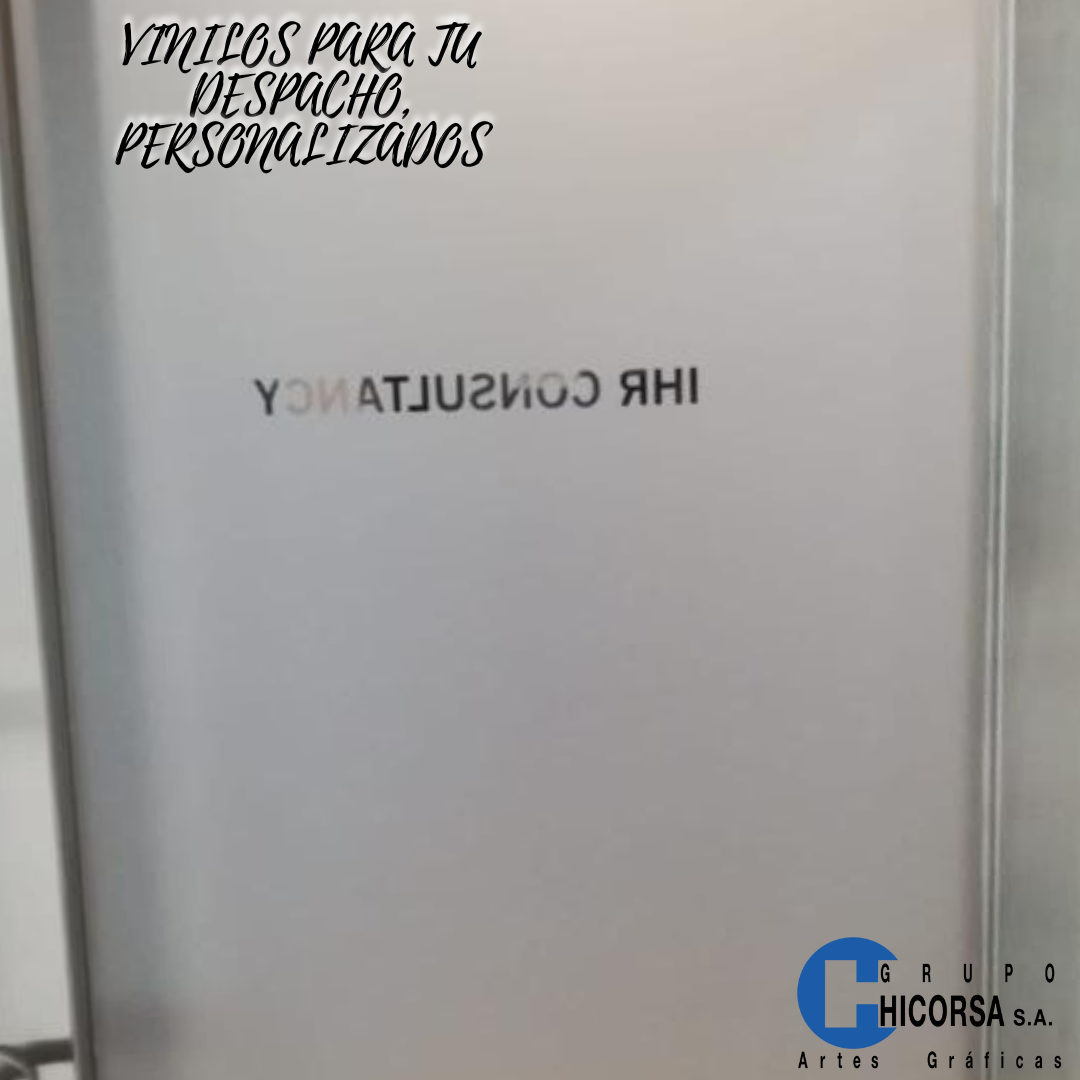 Vinilos ácidos para tu despacho Vinilos ácidos para tu despacho
