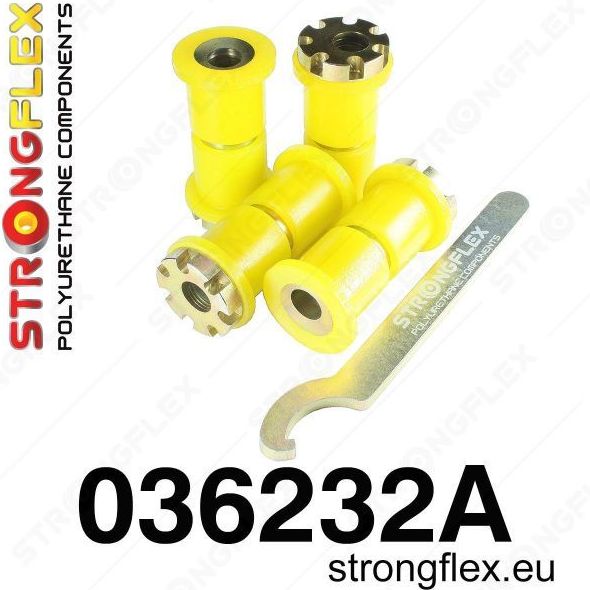 Strongflex - 036232A - Kit regulación caidas eje tras. BMW E30 SPORT: Servicios y Productos de Sirius Tuning Strongflex - 036232A - Kit regulación caidas eje tras. BMW E30 SPORT: Servicios y Productos de Sirius Tuning