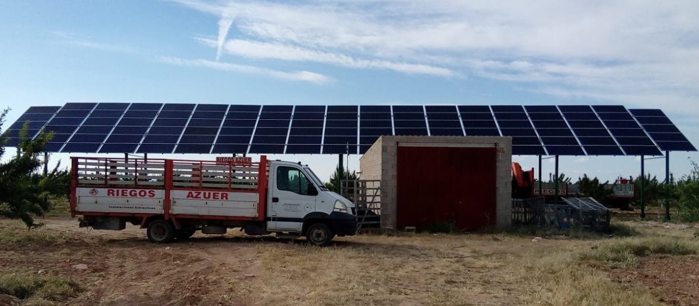 Sistema de bombeo solar en Albacete