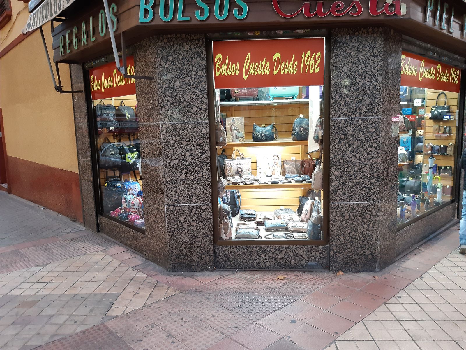 Tienda de bolsos en Madrid