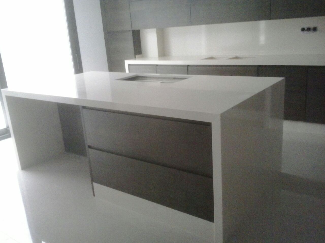 Encimera Silestone blanco