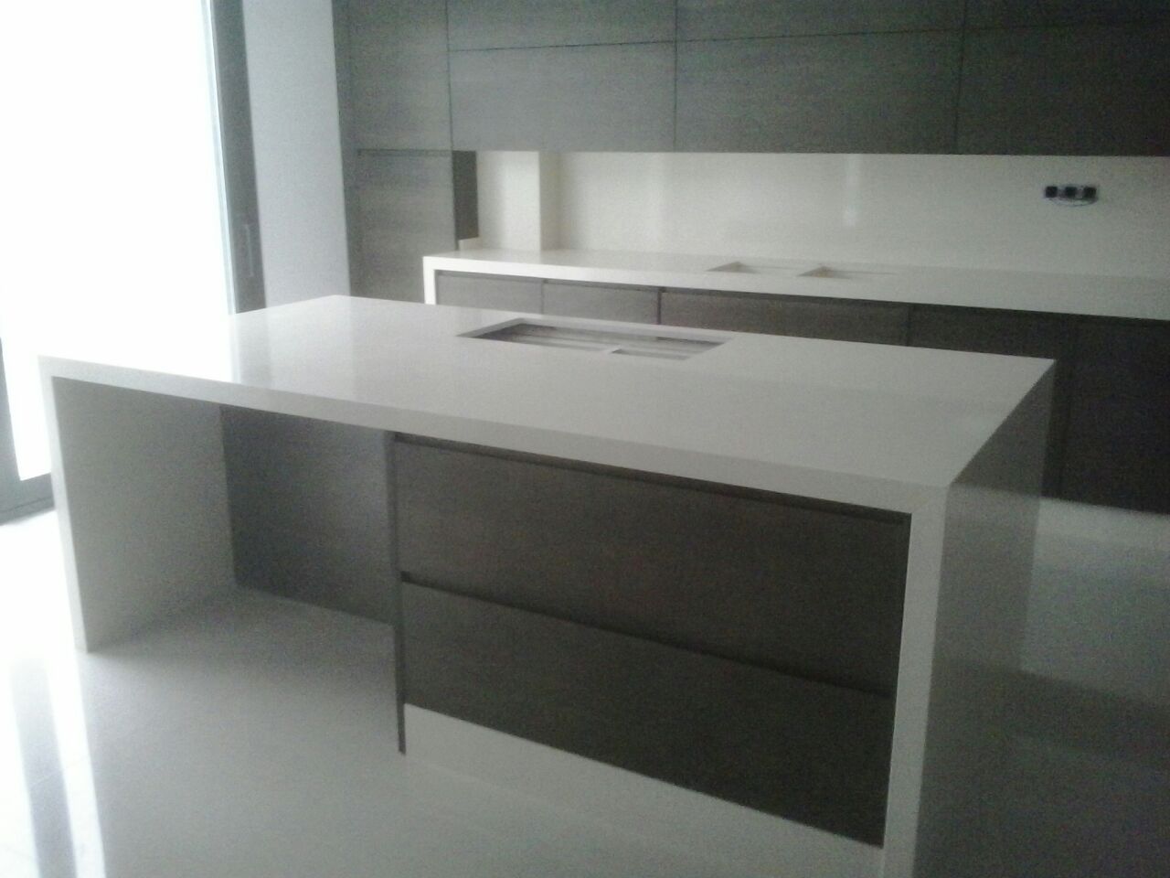 Encimera Silestone blanco