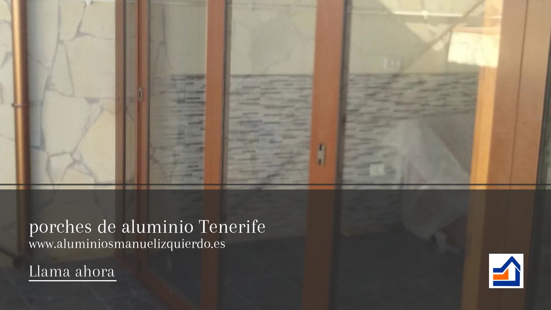 Porches de aluminio en Tenerife: Aluminios Manuel Izquierdo