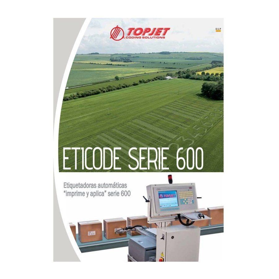 Eticode Serie 600: Catálogo de Ibertopjet Eticode Serie 600: Catálogo de Ibertopjet