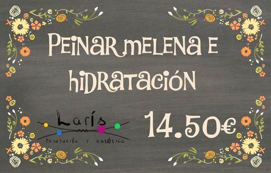 Promoción en peinado: Servicios de Peluquería y Estética Laris Promoción en peinado: Servicios de Peluquería y Estética Laris