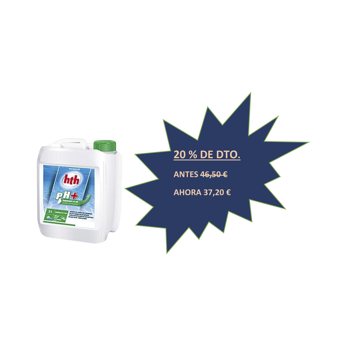 HTH PH+ 5 L.: Productos y servicios de Piscinas Castilla - Construcción y Rehabilitación HTH PH+ 5 L.: Productos y servicios de Piscinas Castilla - Construcción y Rehabilitación