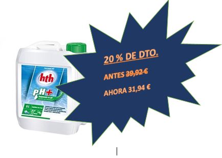 HTH PH+ 5 L.: Productos y servicios de Piscinas Castilla - Construcción y Rehabilitación HTH PH+ 5 L.: Productos y servicios de Piscinas Castilla - Construcción y Rehabilitación
