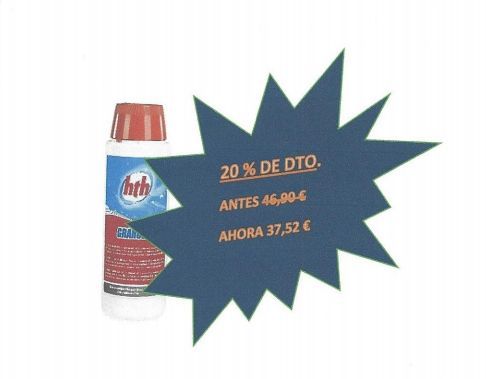 HTH Granulado de 2,5 Kg.: Productos y servicios de Piscinas Castilla - Construcción y Rehabilitación HTH Granulado de 2,5 Kg.: Productos y servicios de Piscinas Castilla - Construcción y Rehabilitación