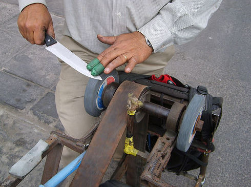 Especialistas en afilado de cuchillos
