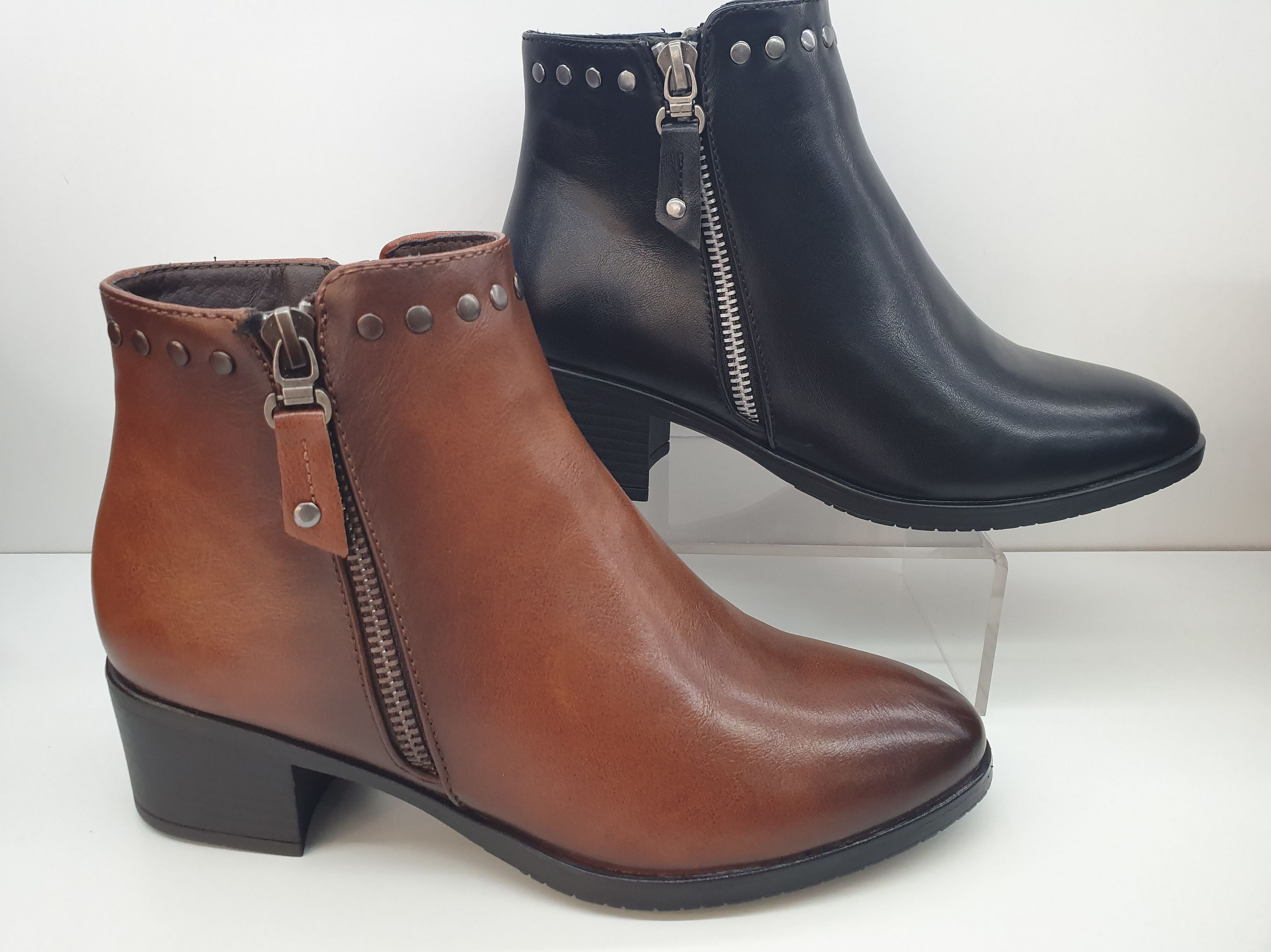 Botin vestir comodo tacon bajo: Zapatería de Calzados Sandaly Botin vestir comodo tacon bajo: Zapatería de Calzados Sandaly