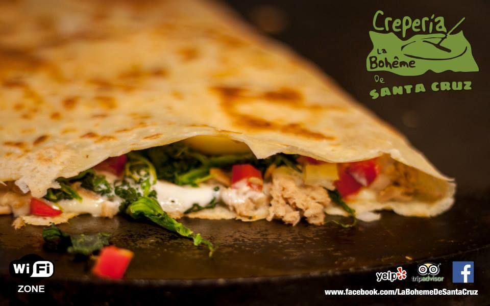 Crepes vegetarianas: Crepes y mucho más de Crepería La boheme Crepes vegetarianas: Crepes y mucho más de Crepería La boheme