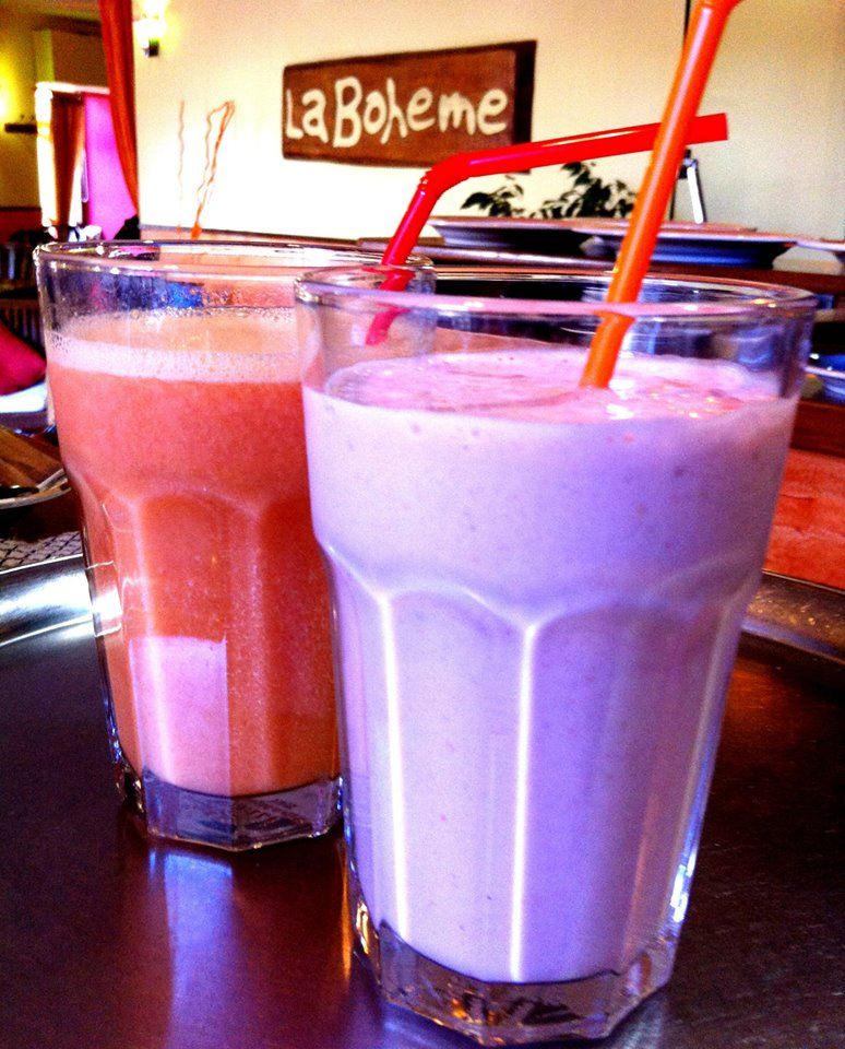 Smoothies y milkshakes: Crepes y mucho más of Crepería La boheme Smoothies y milkshakes: Crepes y mucho más of Crepería La boheme