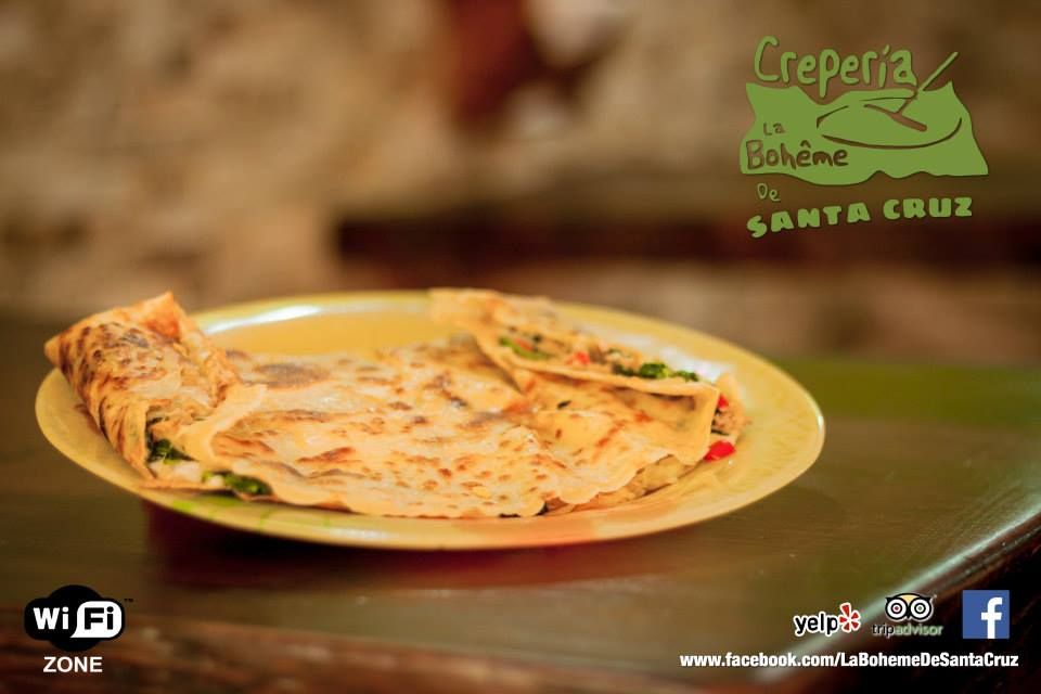 Crepes con beicon: Crepes y mucho más de Crepería La boheme Crepes con beicon: Crepes y mucho más de Crepería La boheme