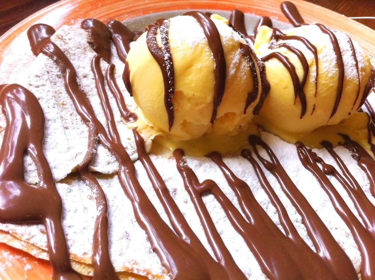 Crepes dulces con helado: Crepes y mucho más de Crepería La boheme Crepes dulces con helado: Crepes y mucho más de Crepería La boheme