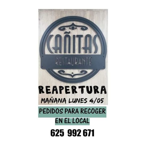 Pedidos para recoger en el local: Bar Restaurante de Casa Cañitas Pedidos para recoger en el local: Bar Restaurante de Casa Cañitas