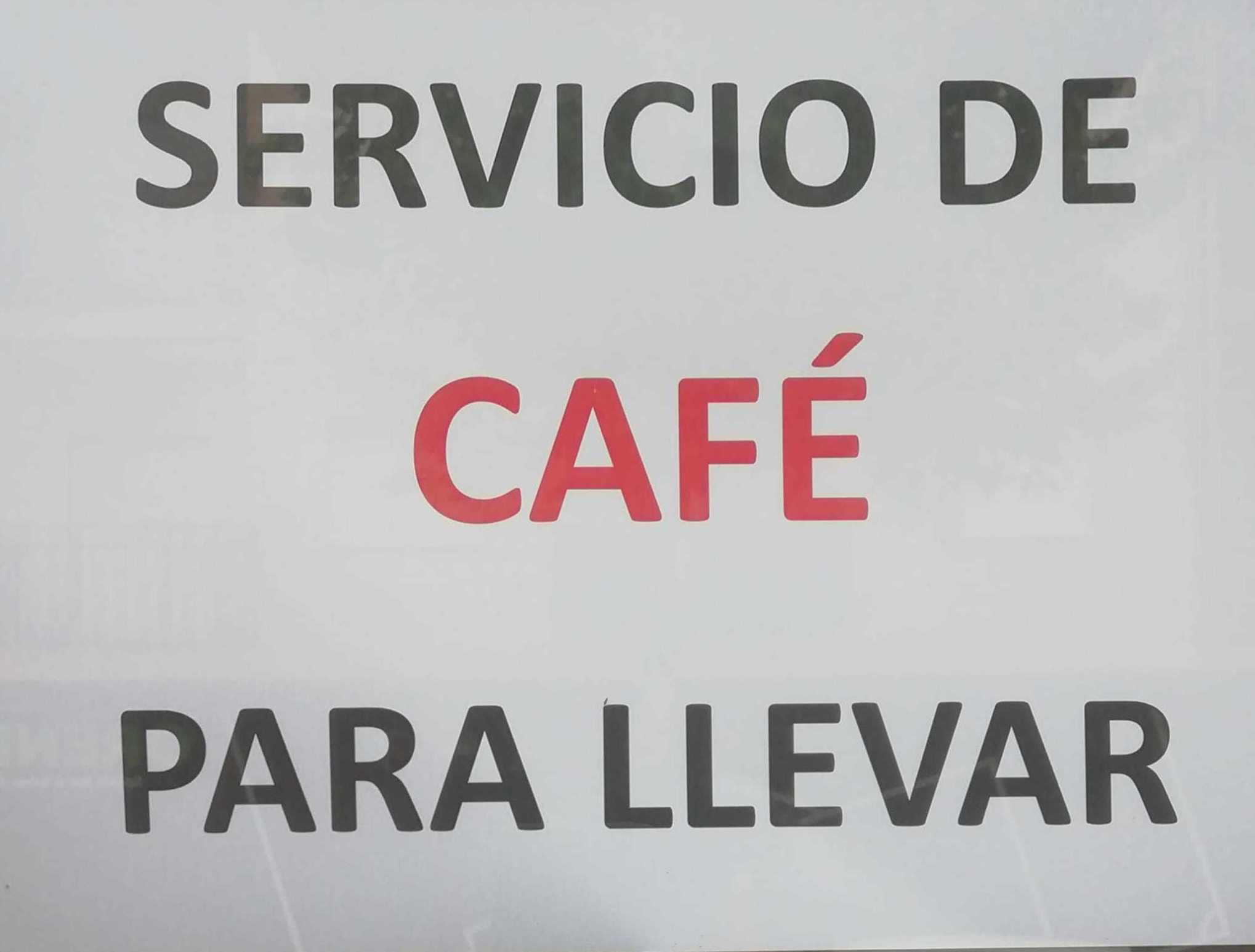Servicio de café para llevar: Bar Restaurante de Casa Cañitas Servicio de café para llevar: Bar Restaurante de Casa Cañitas