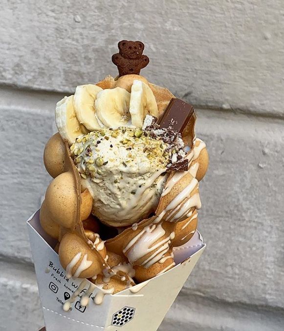 ¿Qué es bubble waffle?: Bubble Waffle de Bubbwrap Bubble Waffle ¿Qué es bubble waffle?: Bubble Waffle de Bubbwrap Bubble Waffle