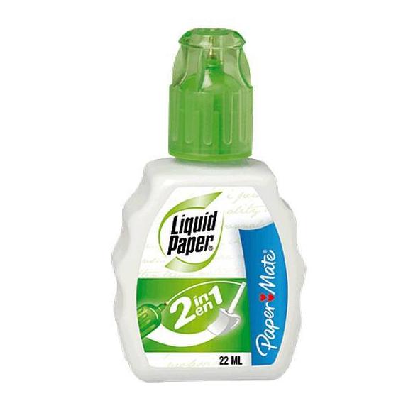 Papermate corrector Liqud. Paper 2 en 1 REF.S090013: Tienda On-line de Papelería La Creativa Papermate corrector Liqud. Paper 2 en 1 REF.S090013: Tienda On-line de Papelería La Creativa