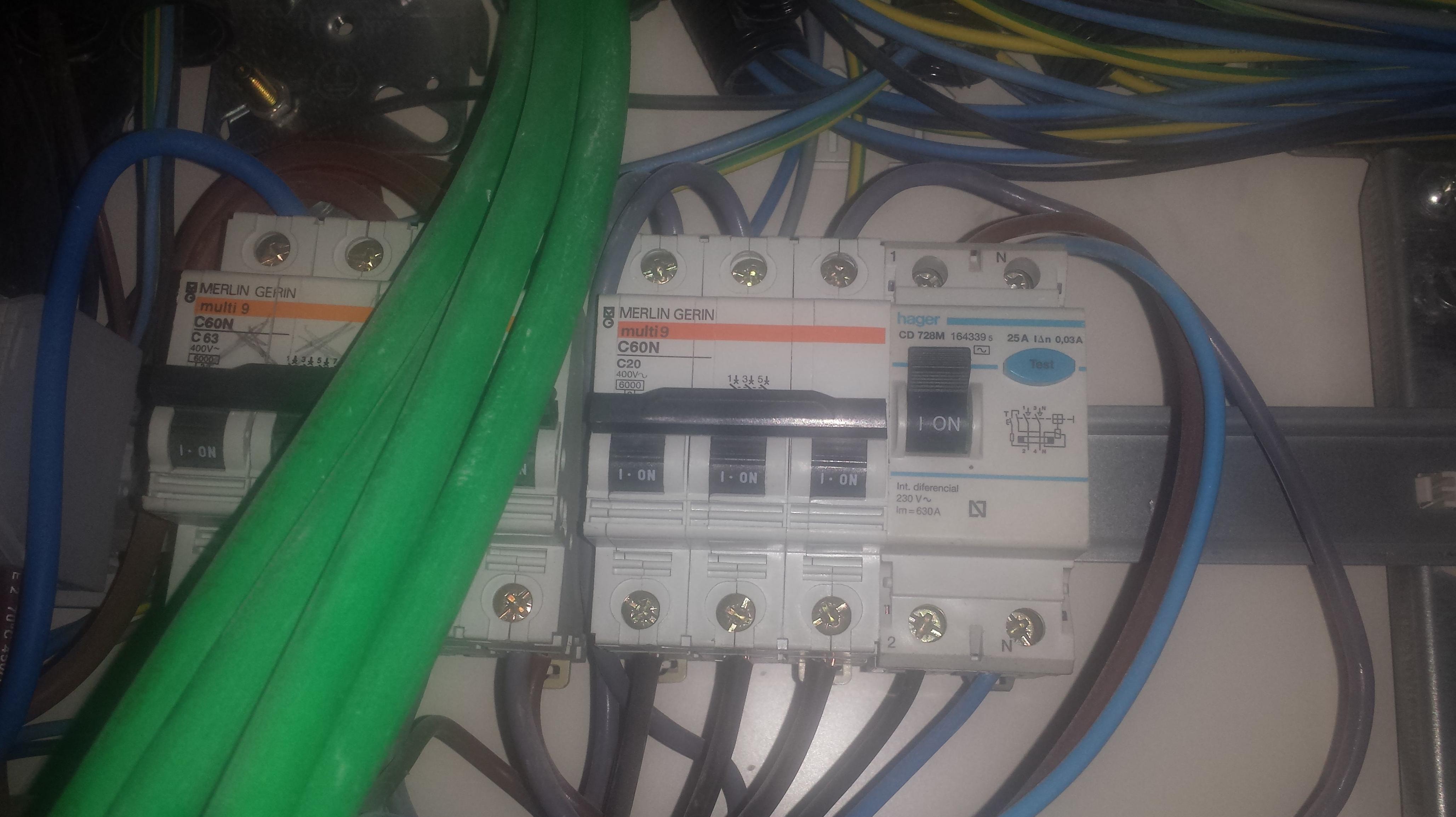 Modificación instalación eléctrica Modificación instalación eléctrica
