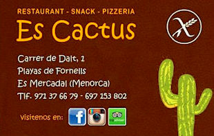 Foto 25 de Cocina mediterránea en Es Mercadal | Restaurant Es Cactus