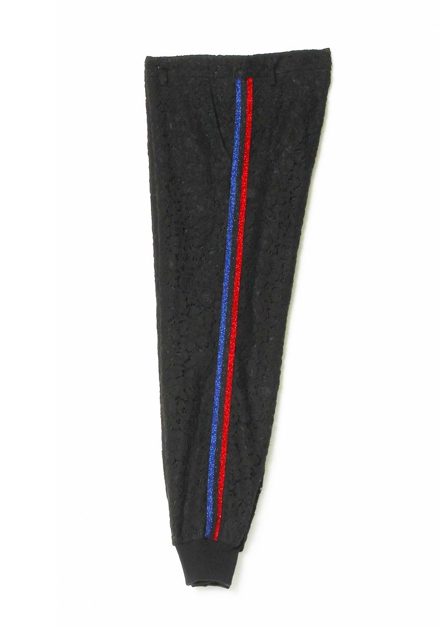 Pantalón Encaje Puño Engomado Pantalón Encaje Puño Engomado