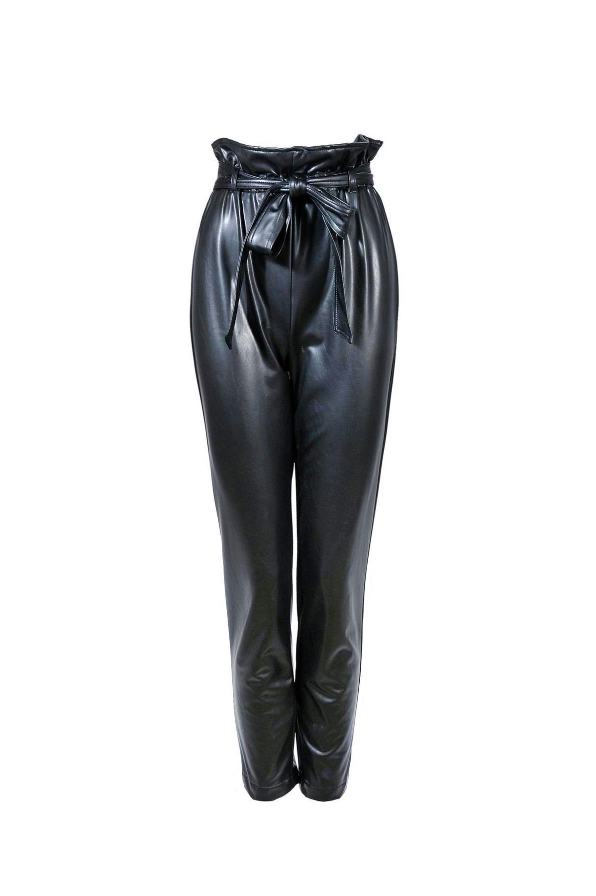 Pantalon Ecopiel Cintura Engomada Pantalon Ecopiel Cintura Engomada