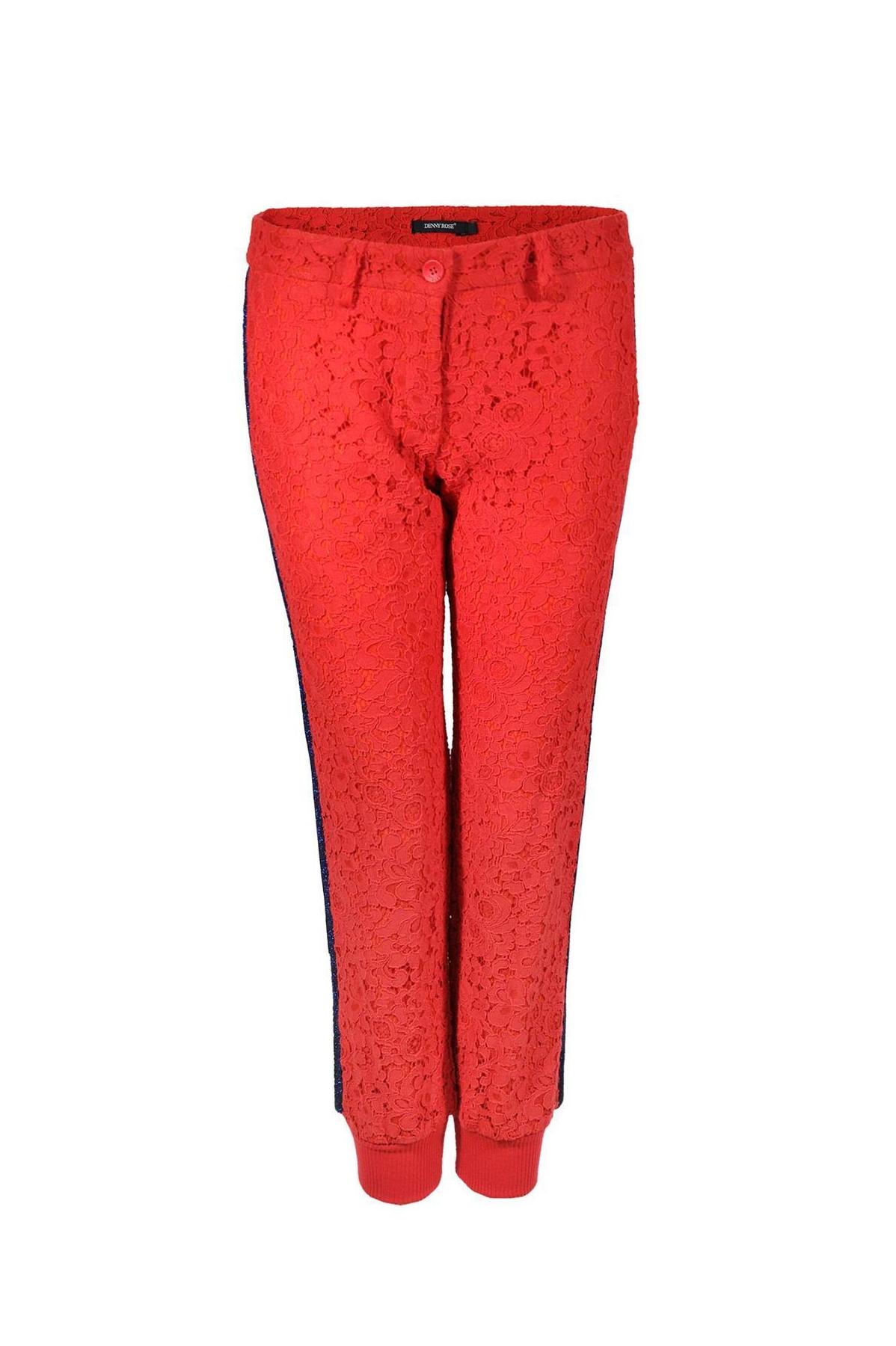 Pantalón Encaje Puño Engomado Pantalón Encaje Puño Engomado