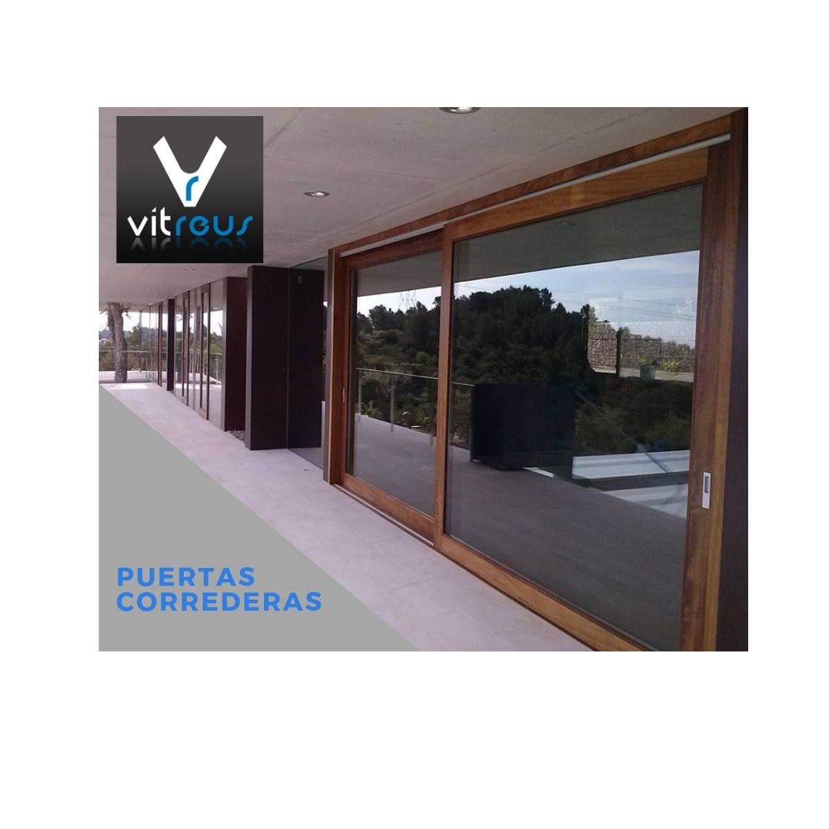 Portes corredisses: Serveis de Vitreus - Vidres i Miralls Portes corredisses: Serveis de Vitreus - Vidres i Miralls