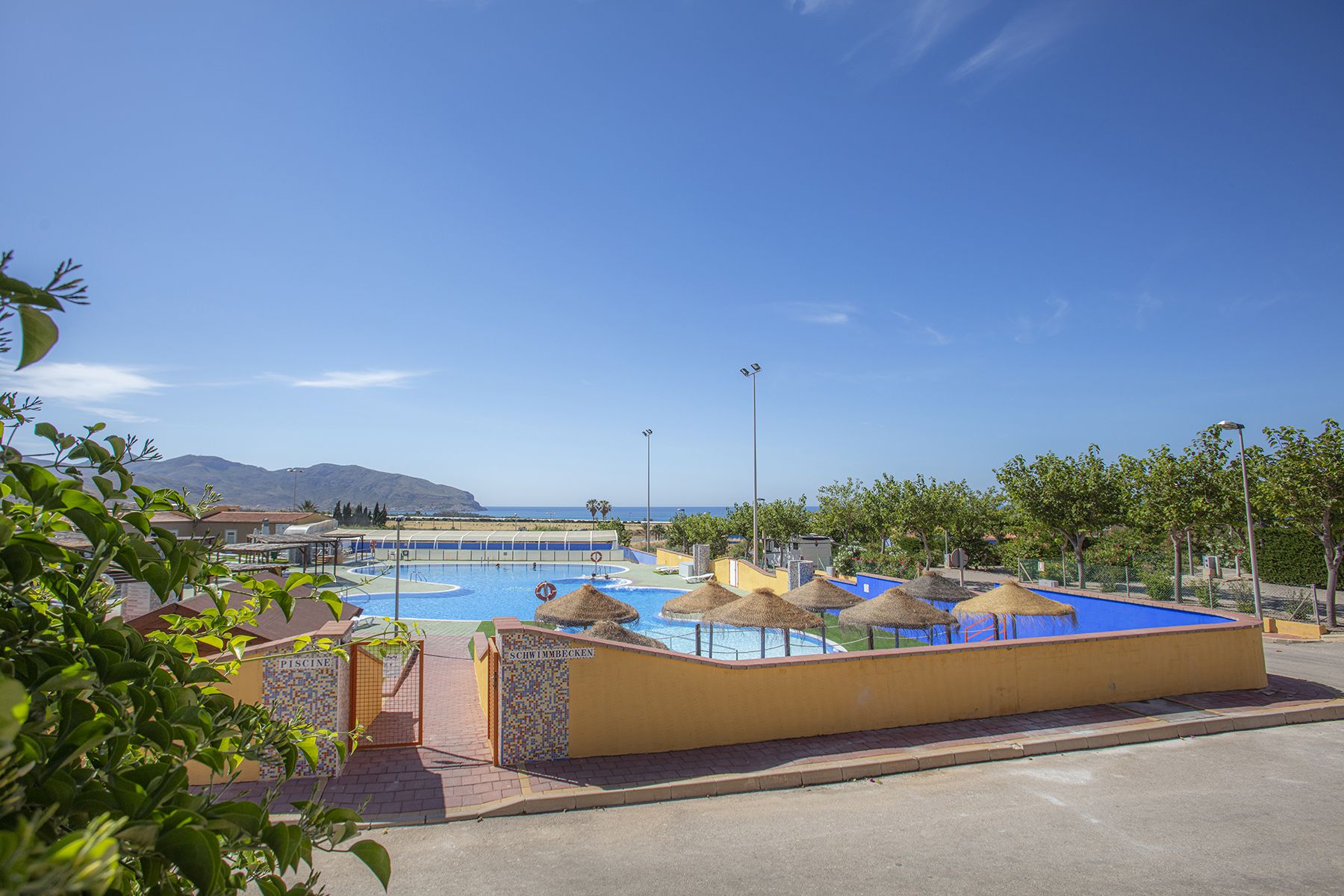 Camping familiar con piscinas en Murcia