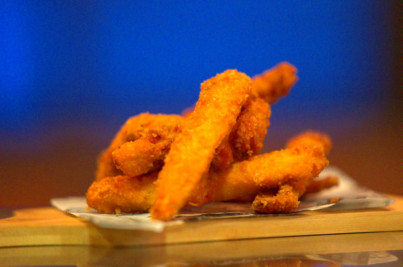 Tiras de Pollo Rebozado