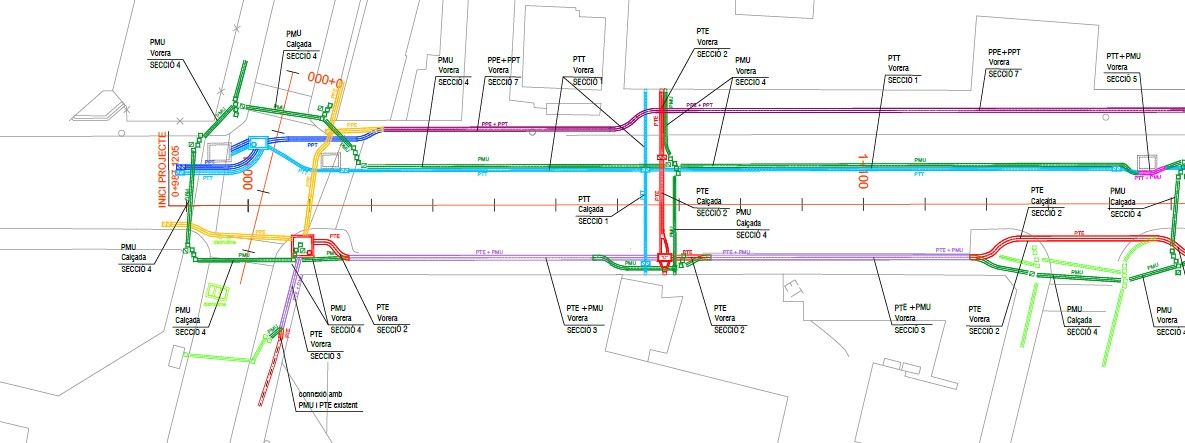 Proyecto constructivo de reurbanización de la calle Pere IV: Trabajos de MasterPlan Proyecto constructivo de reurbanización de la calle Pere IV: Trabajos de MasterPlan