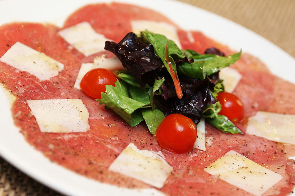 Carpaccio de ternera Carpaccio de ternera