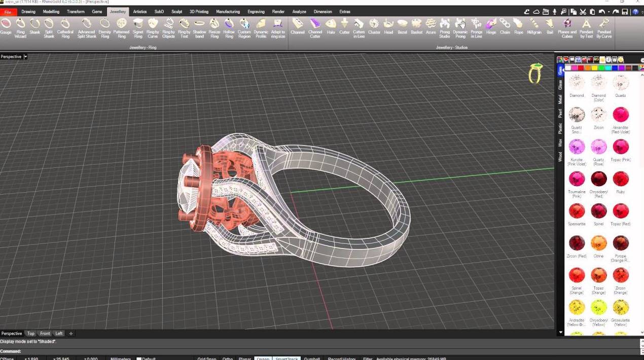 Curso de joyería en 3D Curso de joyería en 3D