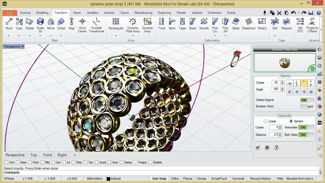 Curso de Joyería en 3D Curso de Joyería en 3D
