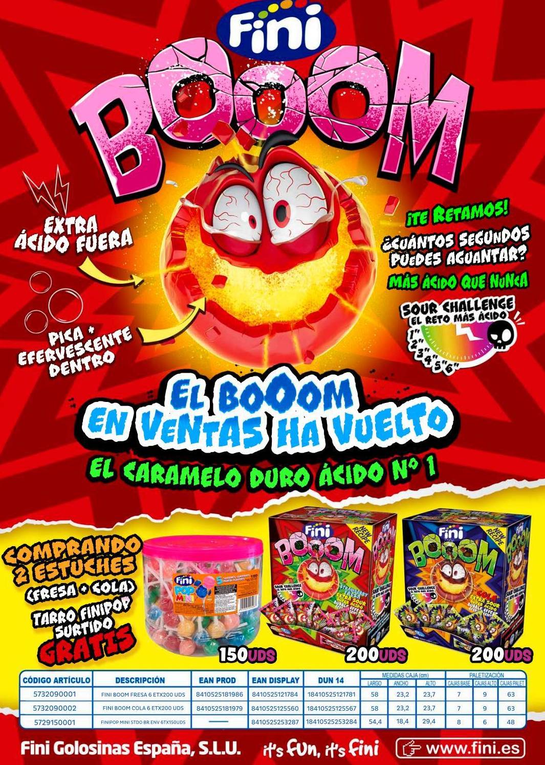 Lote FINI BOOOM: Productos de Sarigabo S.L.