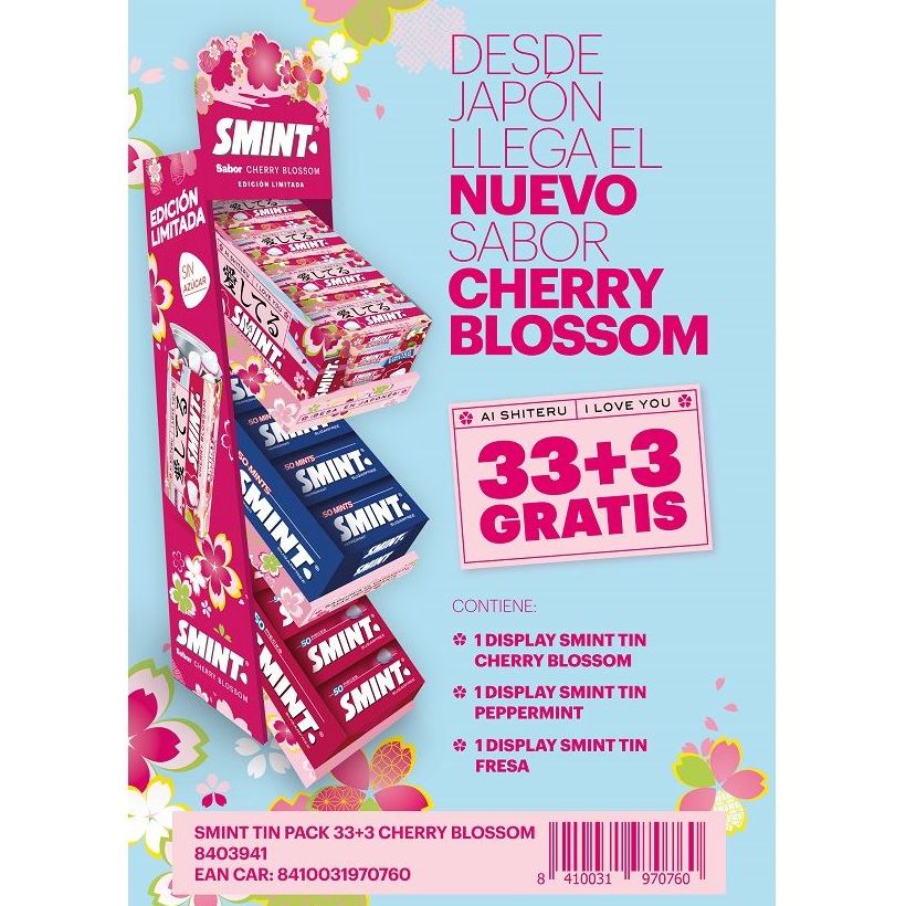 Expositor SMINT TIN "BLOSSOM": Productos de Sarigabo S.L.