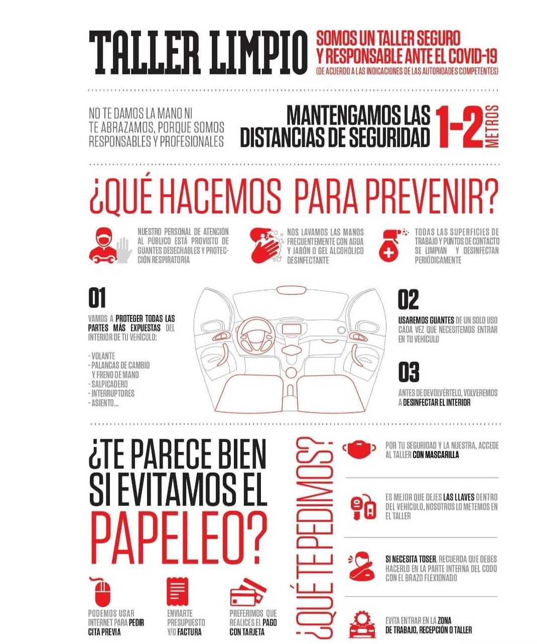 Taller Limpio : Servicios de Taller Llisà Taller Limpio : Servicios de Taller Llisà