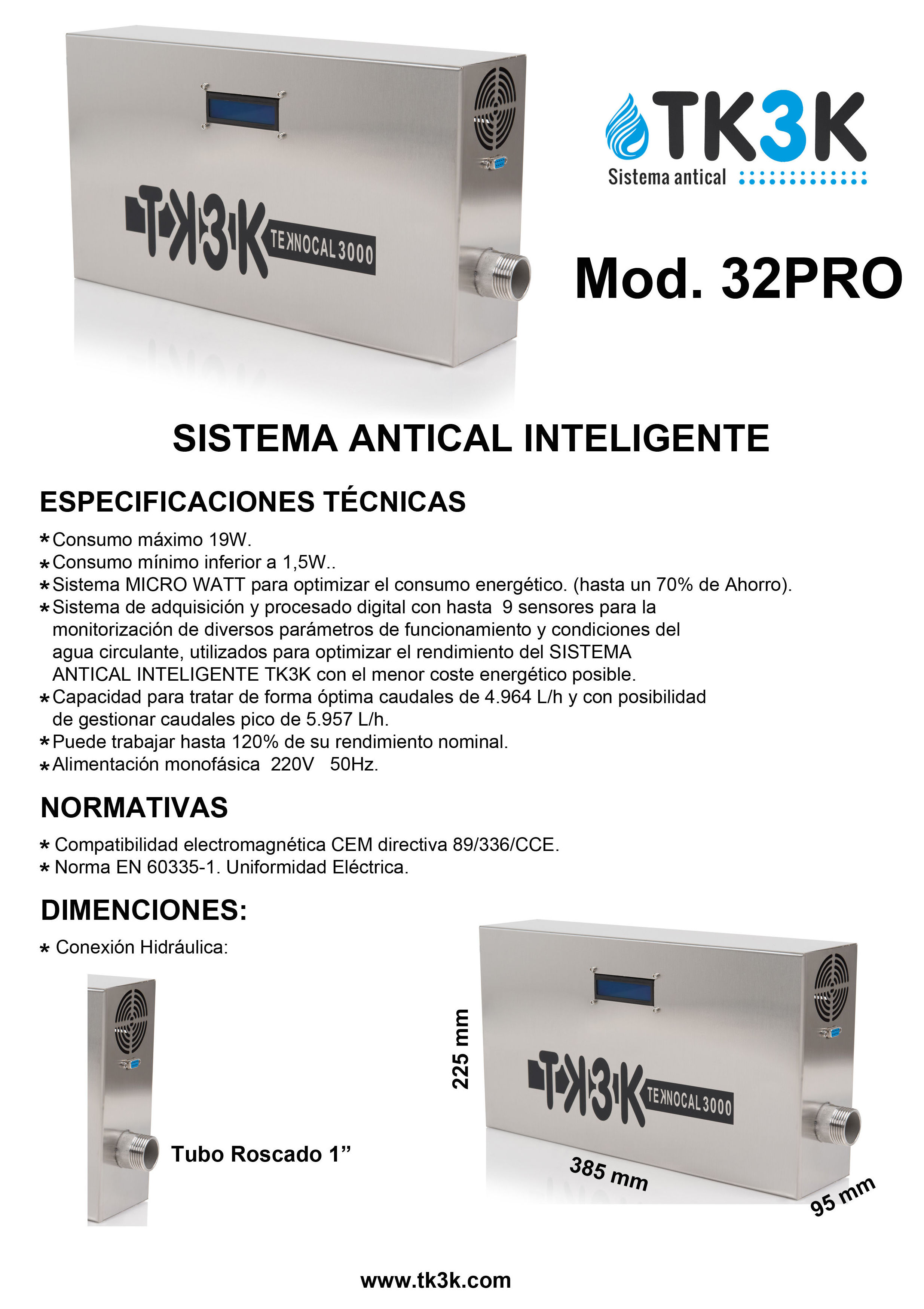 Sistema Antical Inteligente TK3K 32PRO: Servicios de Atención al cliente Sistema Antical Inteligente TK3K 32PRO: Servicios de Atención al cliente